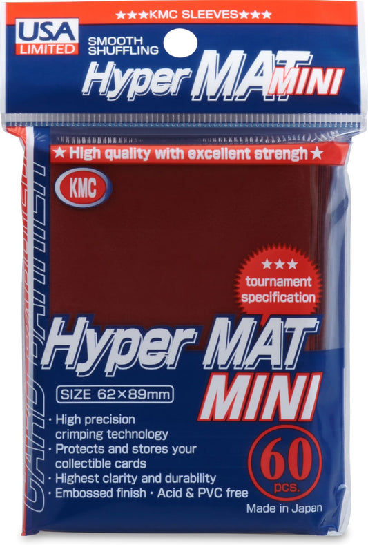 KMC: Hyper Matte Mini 60 Count - Red