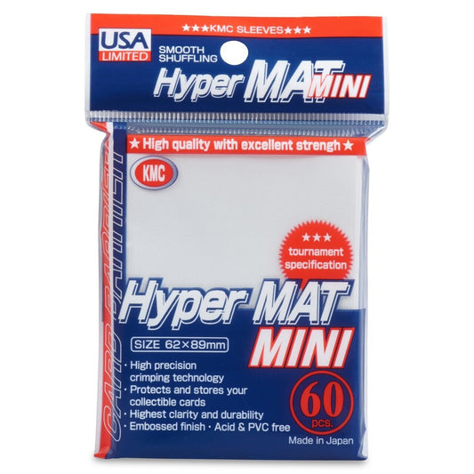 KMC: Hyper Matte Mini 60 Count - White