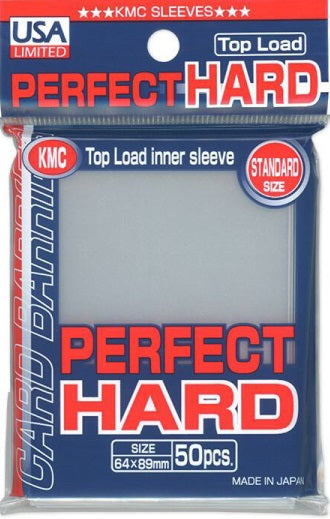 KMC: Perfect Fit Hard Sleeves 50 Count