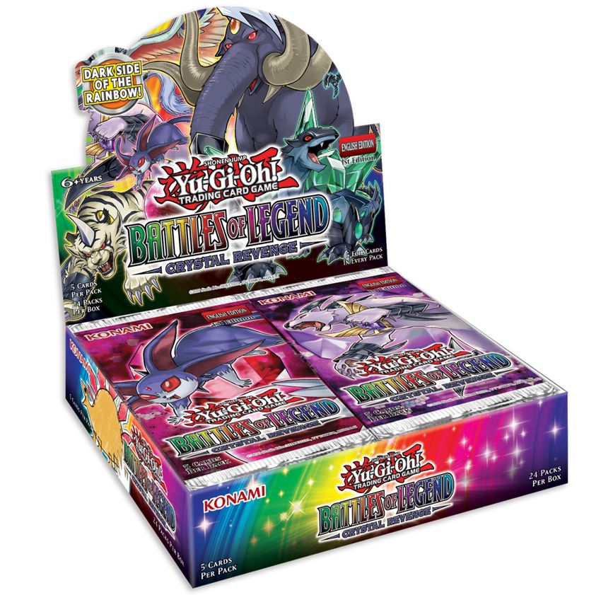 YuGiOh: Battles Of Legend - Crystal Revenge Booster Box