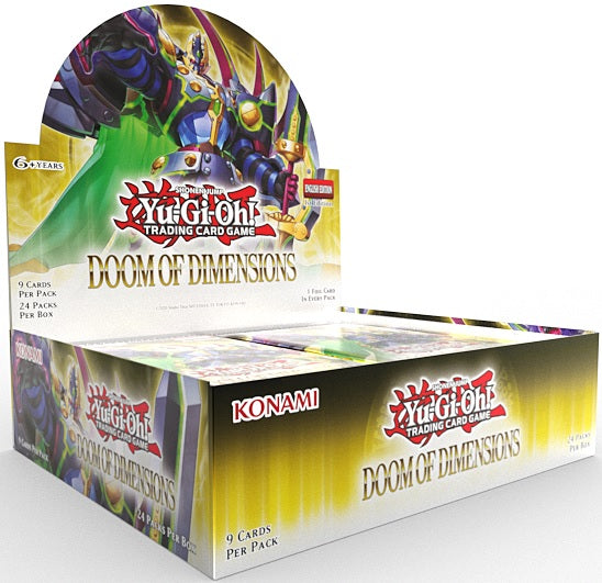YuGiOh: Doom Of Dimensions - Booster Box