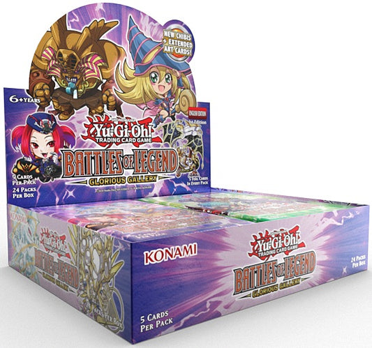 YuGiOh: Battles Of Legend Glorious Gallery Booster Box