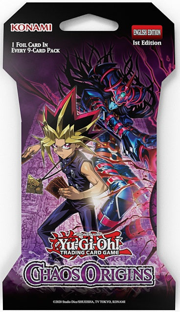 YuGiOh: Chaos Origins Booster Pack