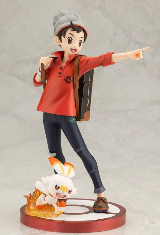 Pokémon: VICTOR With SCORBUNNY ARTFX J STATUE