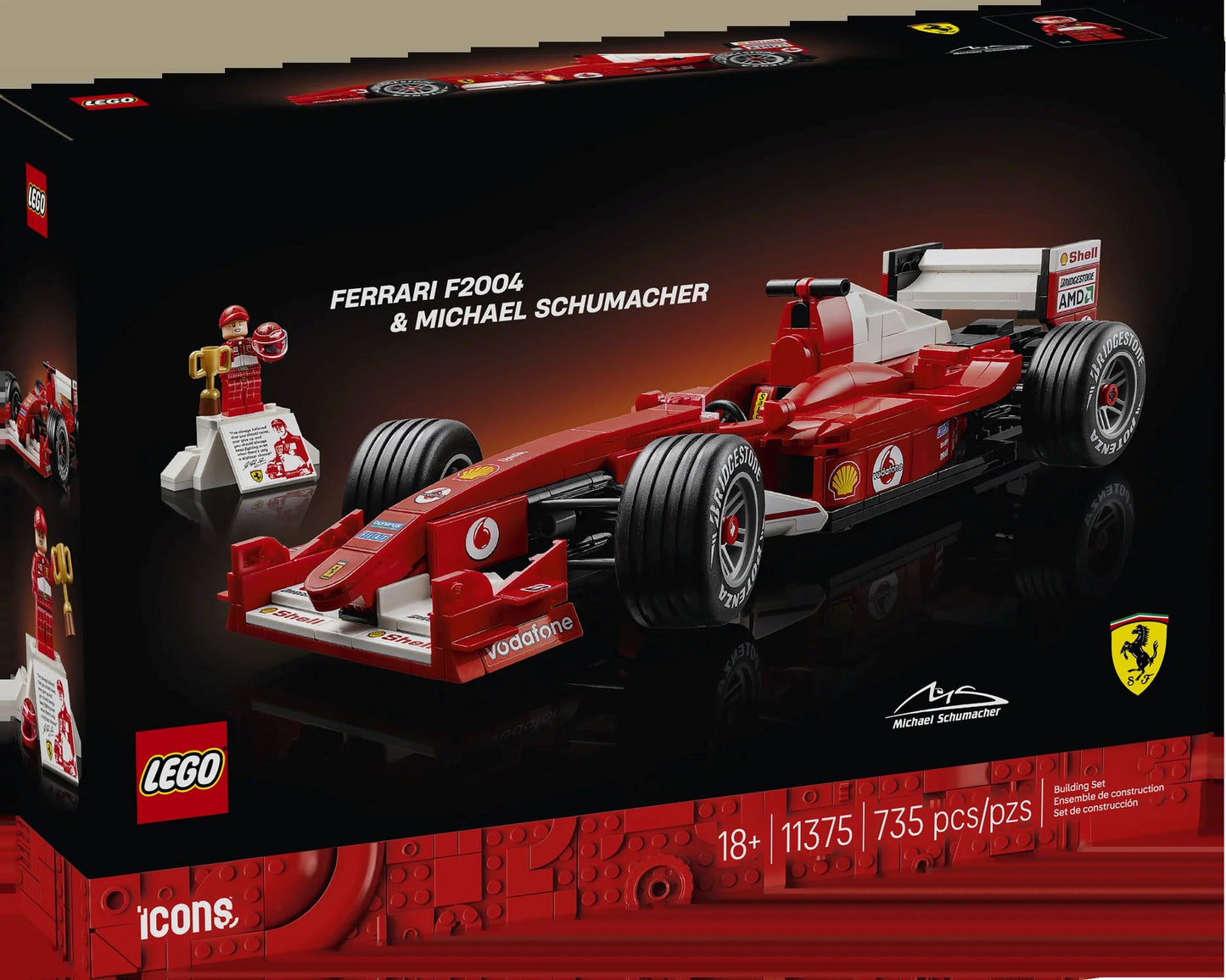 LEGO®: 11375 Ferrari F2004 & Michael Schumacher