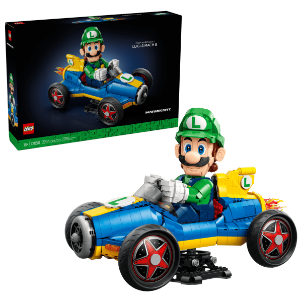 LEGO®: 72050 Mario Kart™ – Luigi & Mach 8
