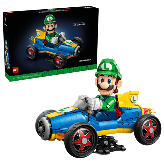 LEGO®: 72050 Mario Kart™ – Luigi & Mach 8