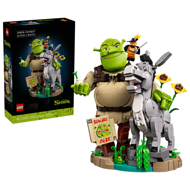 LEGO®: 72423 Shrek, Donkey & Puss In Boots