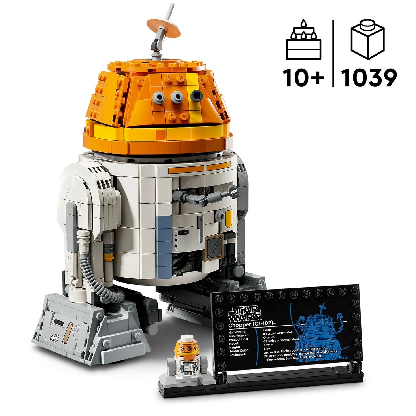 LEGO®: 75416 Star Wars Ahsoka™ Chopper (C1-10P)™