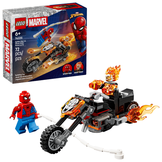 LEGO®: 76335 Spider-Man VS. Ghost Rider Motorcycle