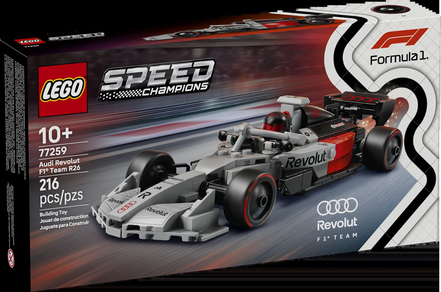 LEGO®: 77259 Audi Revolut F1® Team R26 Race Car