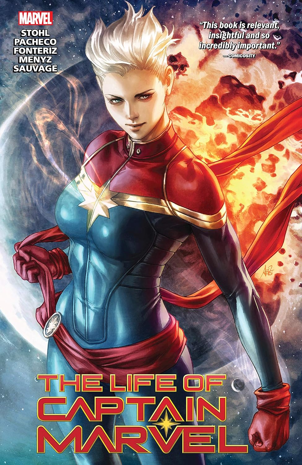 Life Of Captain Marvel TPB Quesada Direct Market Variant