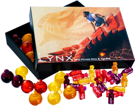 Lynx: RPG Potion Dice & Tokens