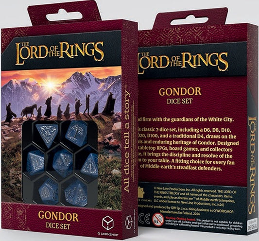 Lord Of The Rings: Dice Set - Gondor