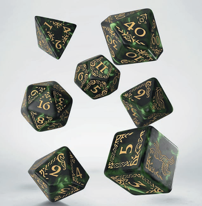 Lord Of The Rings: Dice Set - Rohan