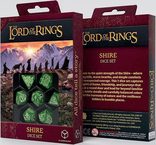 Lord Of The Rings: Dice Set - Shire