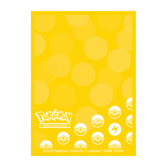 Pokémon: Ultra Pro Sleeves 65 Count - Lightning Type Energy