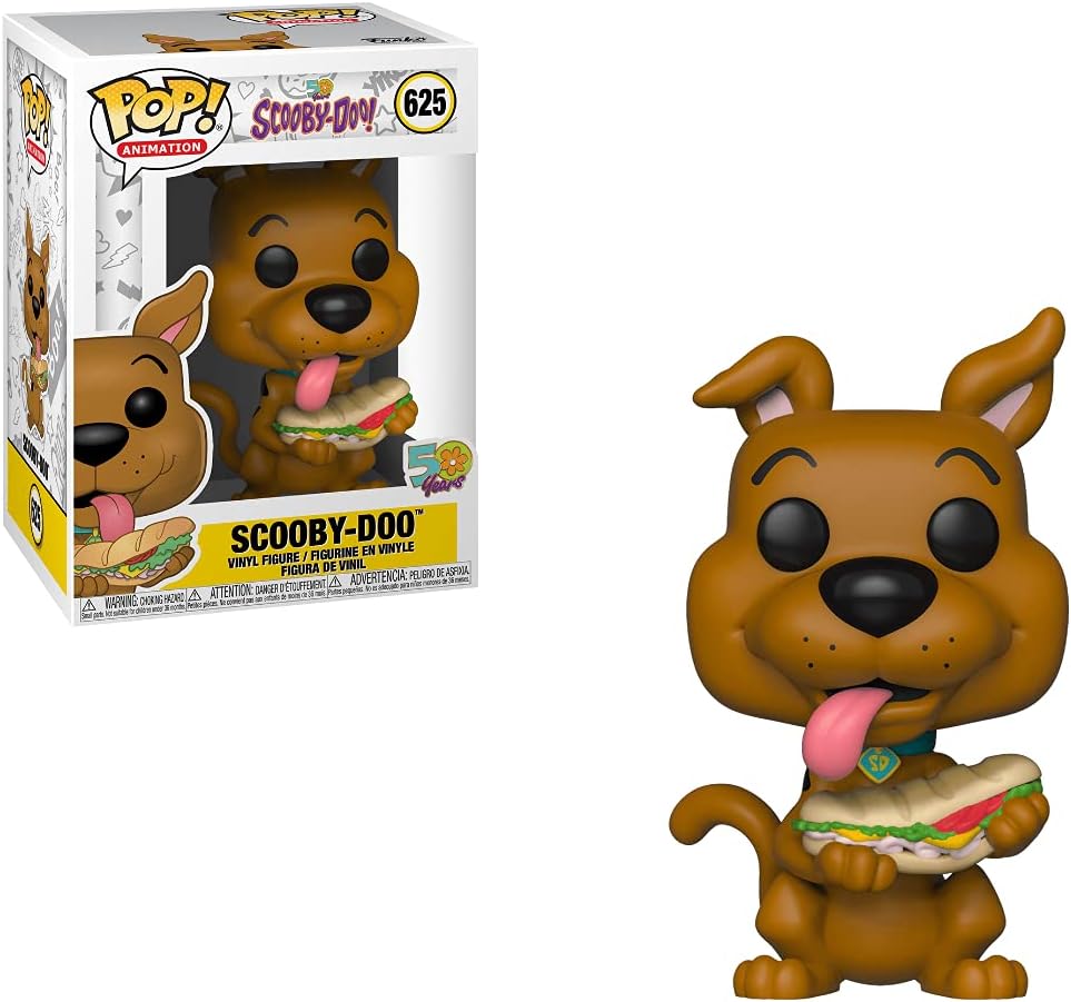 Pop Animation Scooby Doo Scooby Doo With Sandwich Vinyl Figure