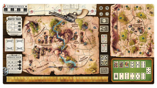 Western Legends: Neoprene Playmat