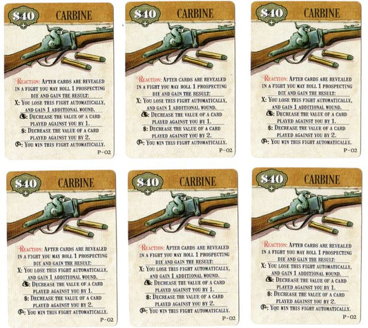 Western Legends: The Carbine Cards Promo