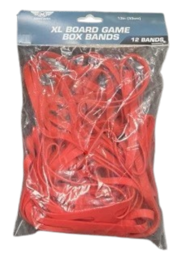 Board Game Box Bands: XL 12 Pack