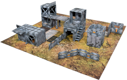 Halo: Flashpoint - Deluxe Buildable 3D Terrain Set