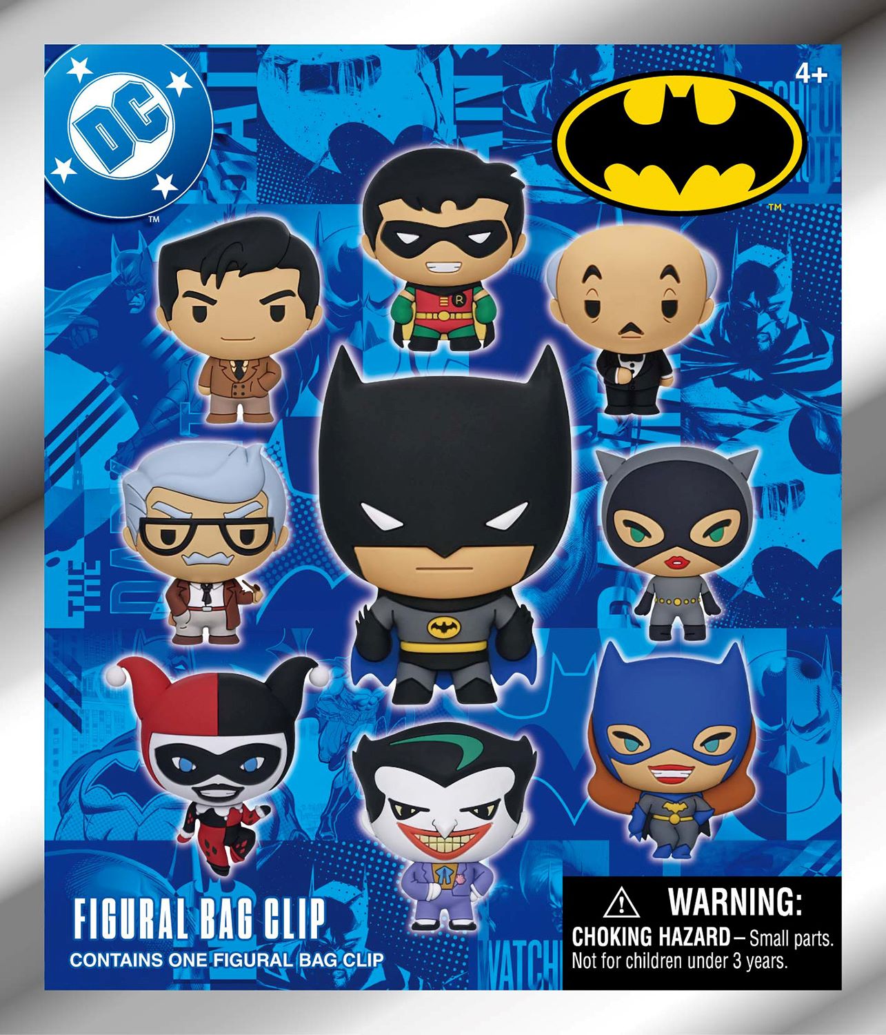 Batman Animated: Series 1 - 3D Foam Bag Clip Blind Pack