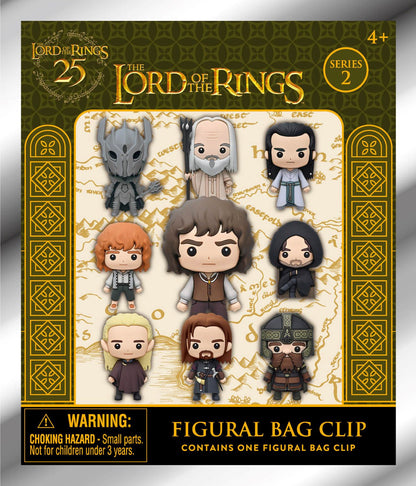 Lord Of The Rings: Series 2 - 3D Foam Bag Clip Blind Pack