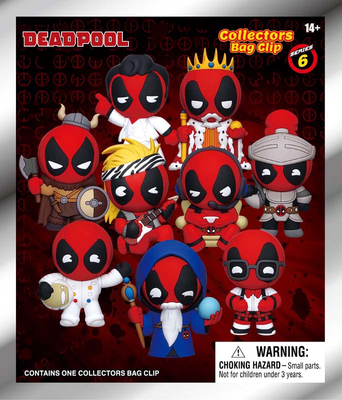 Deadpool: Mystery 3D Foam Bag Clip Series 6 Figure