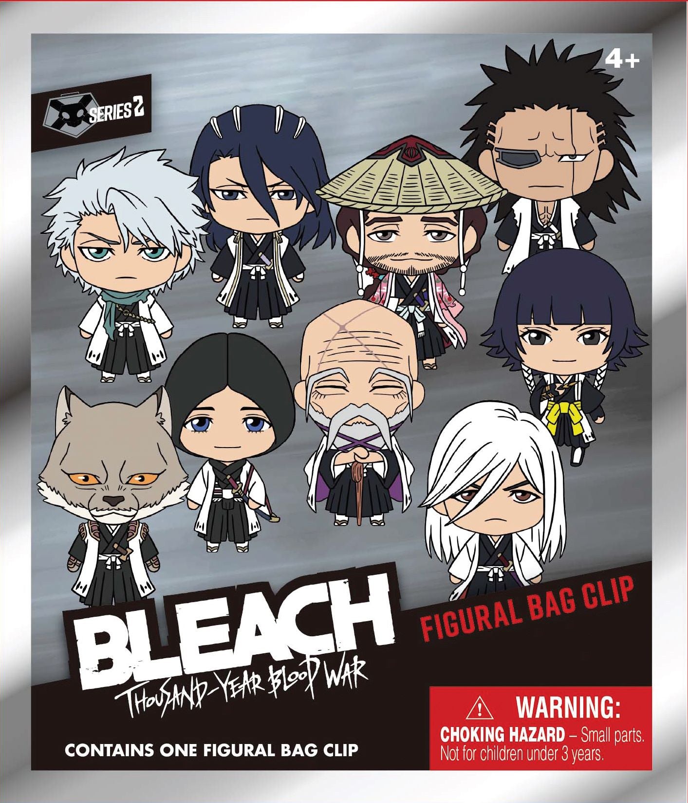 Bleach Thousand-Year War: Series 2 - 3D Foam Bag Clip Blind Pack