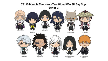Bleach Thousand-Year War: Series 2 - 3D Foam Bag Clip Blind Pack