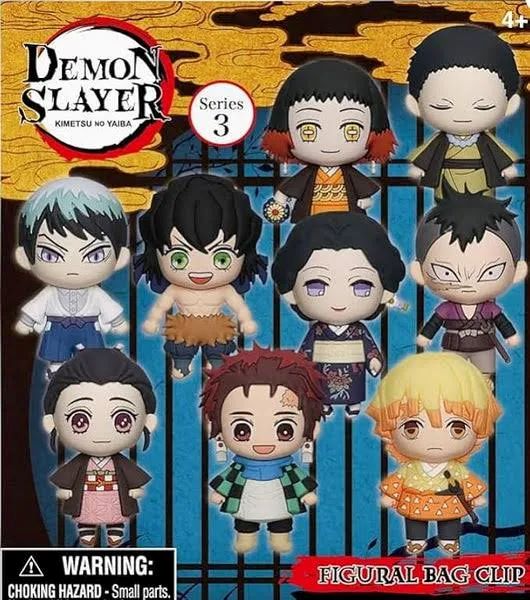 Demon Slayer: Mystery 3D Foam Bag Clip Series 3 Figure