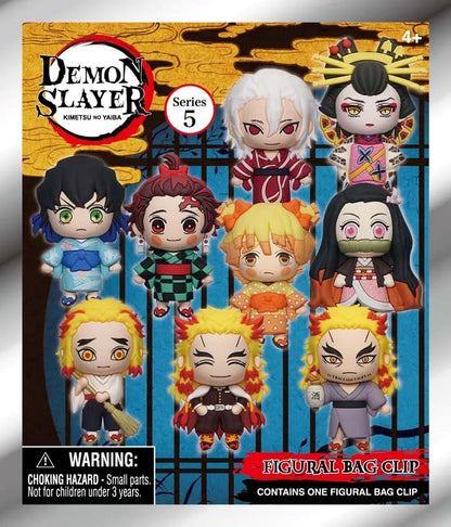 Demon Slayer Series 5: 3D Foam Bag Clip Blind Pack