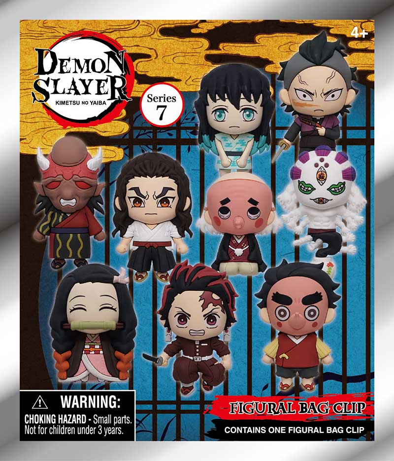 Demon Slayer: 3D Foam Bag Clip Blind Series 7 Figure
