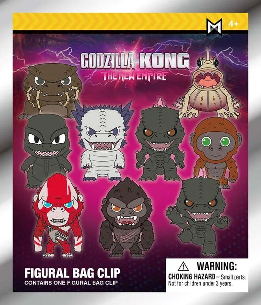 Godzilla VS Kong Movie: 3D Foam Bag Clip Blind Pack