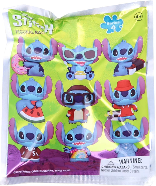 Disney Stitch: Mystery 3D Foam Bag Clip Series 4 Figure
