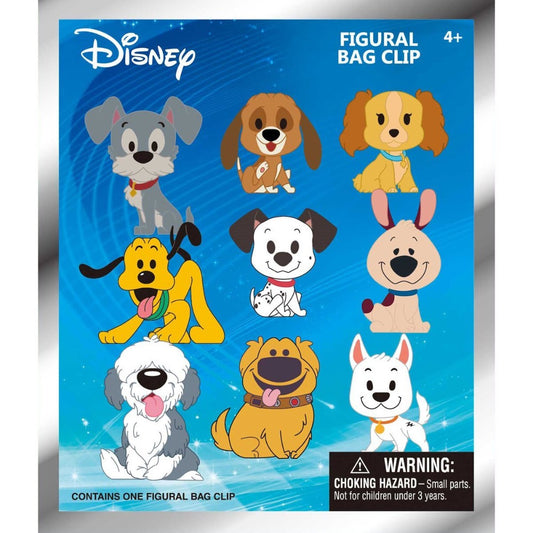 Disney Dogs: Mystery 3D Foam Bag Clip Figure