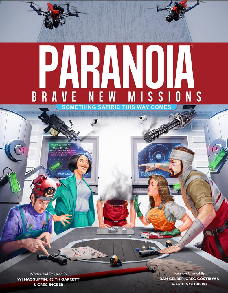 Paranoia RPG: Brave New Missions
