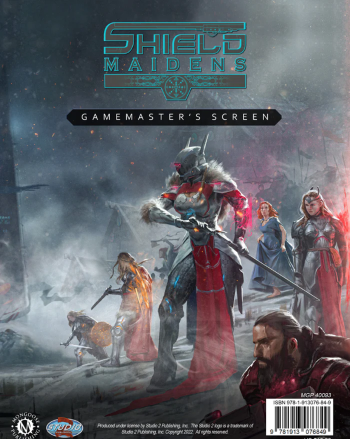 Shield Maidens RPG: Gamemaster's Screen