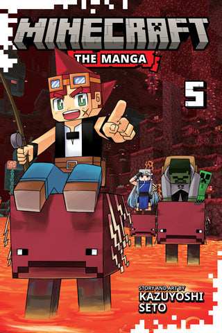 Minecraft The Manga Graphic Novel Volume 05
