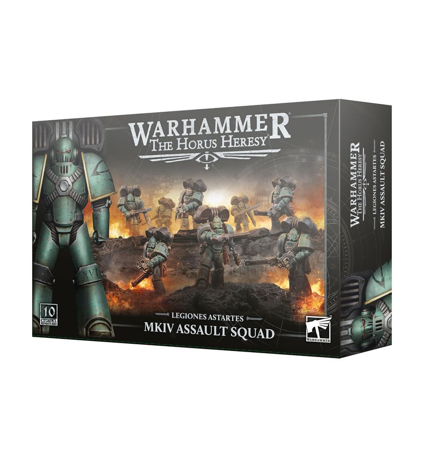 Warhammer The Horus Heresy: Legiones Astartes - MKIV Assault Squad