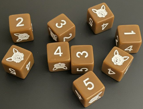 Cowboy Bebop RPG: Ein Dice Set