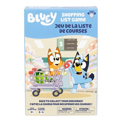 Bluey: Shopping List Game