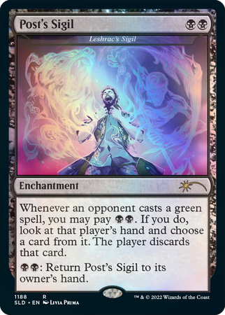 MTG Secret Lair: Post Malone Backstage Pass Foil Edition