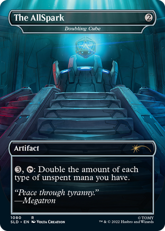 MTG Secret Lair: Transformers Optimus Prime Vs Megatron
