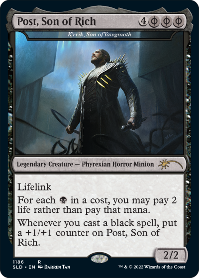 MTG Secret Lair: Post Malone Backstage Pass