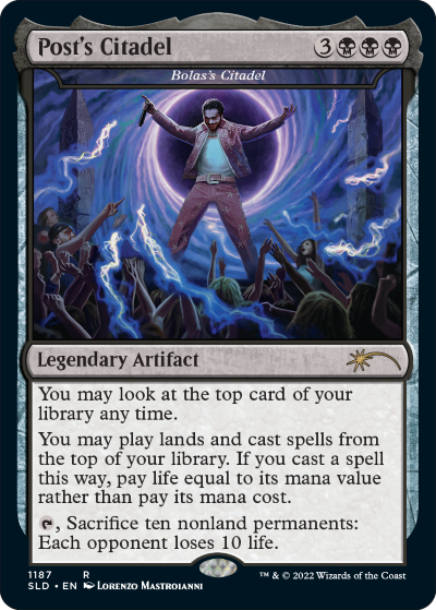 MTG Secret Lair: Post Malone Backstage Pass