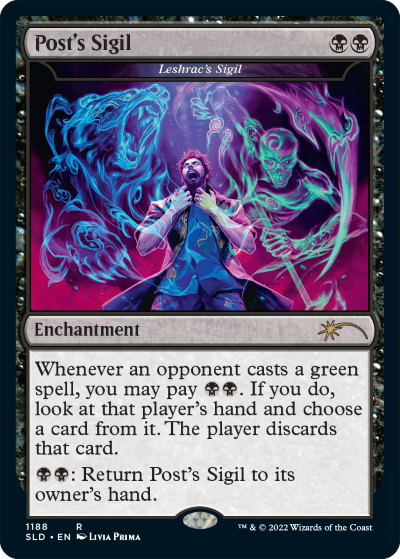 MTG Secret Lair: Post Malone Backstage Pass