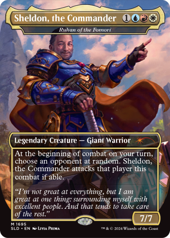 MTG Secret Lair: Sheldon's Spellbook