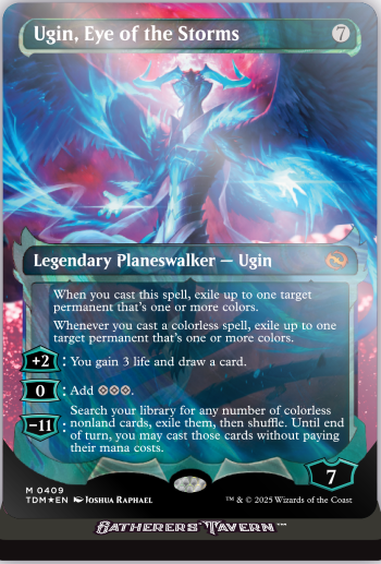 MTG Gatherers Tavern: Slabs Ugin Eye Of The Storms